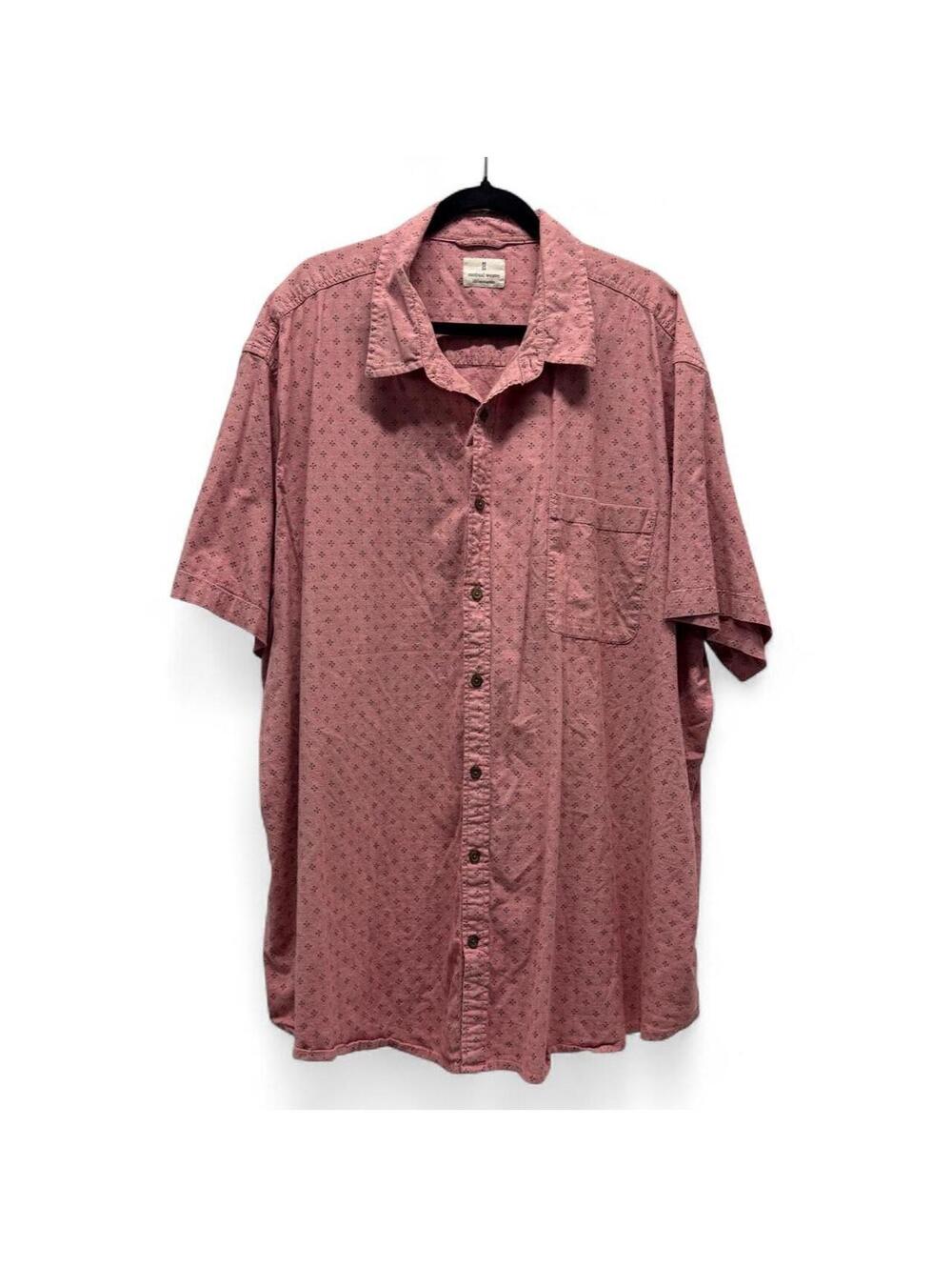 Mutual Weave Pink Button Up